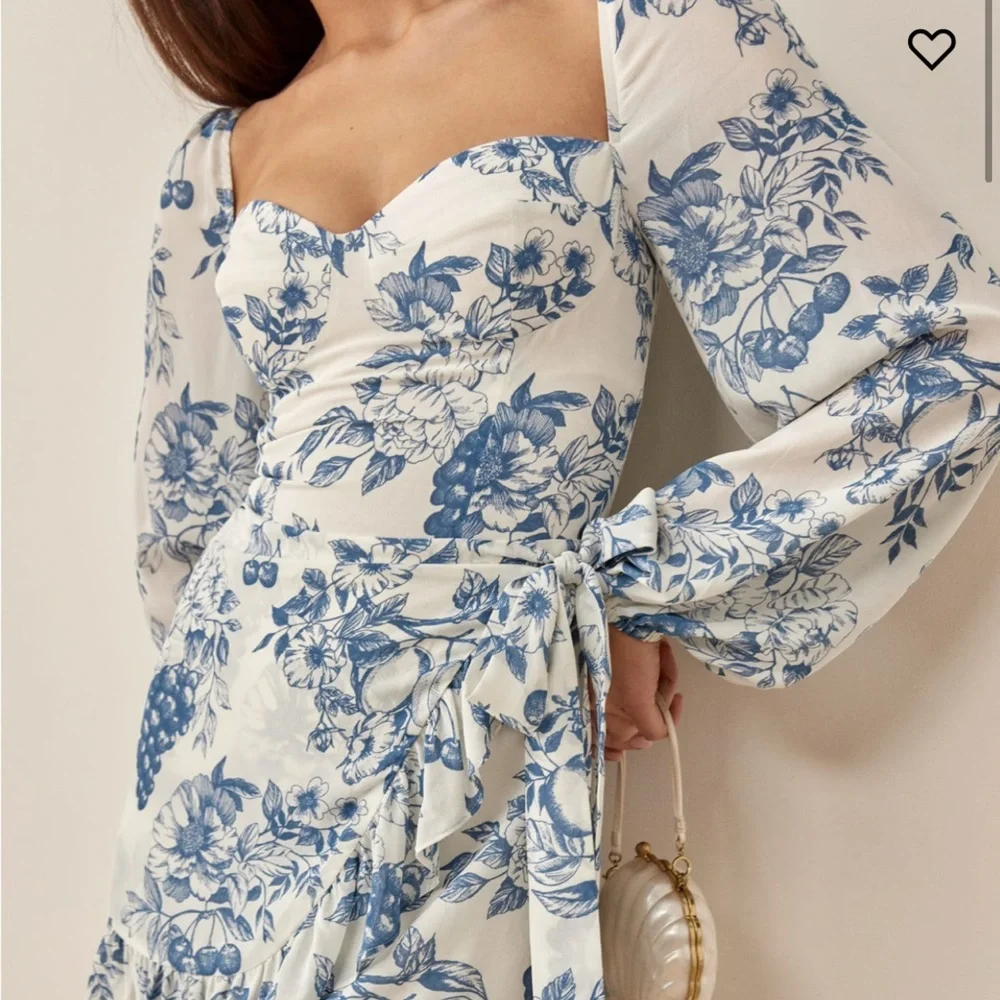 Reformation Cammi Dress Corsica - Picture 5 of 9